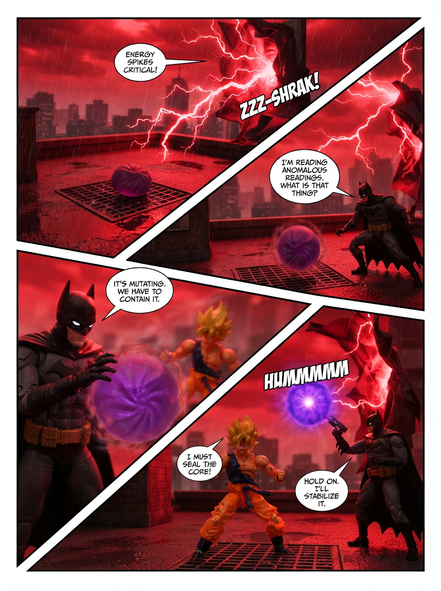 goku and batman VS purple super dumpling (page 3 of 4)