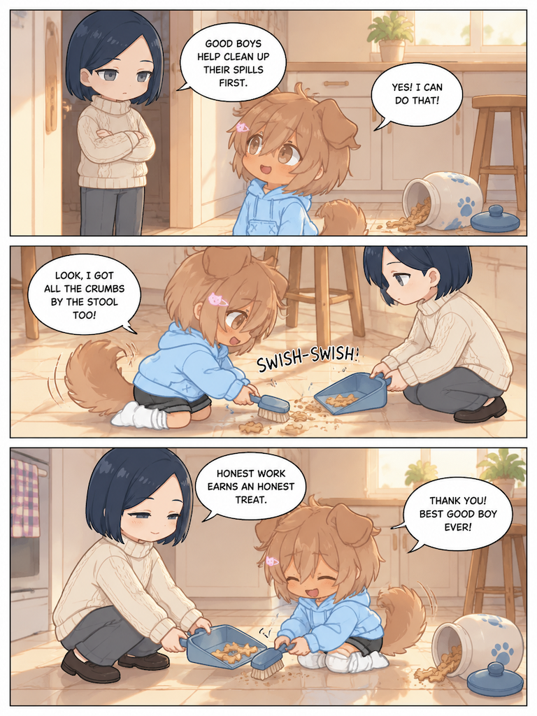 A Little Good Boy's Promise (page 4 of 4)