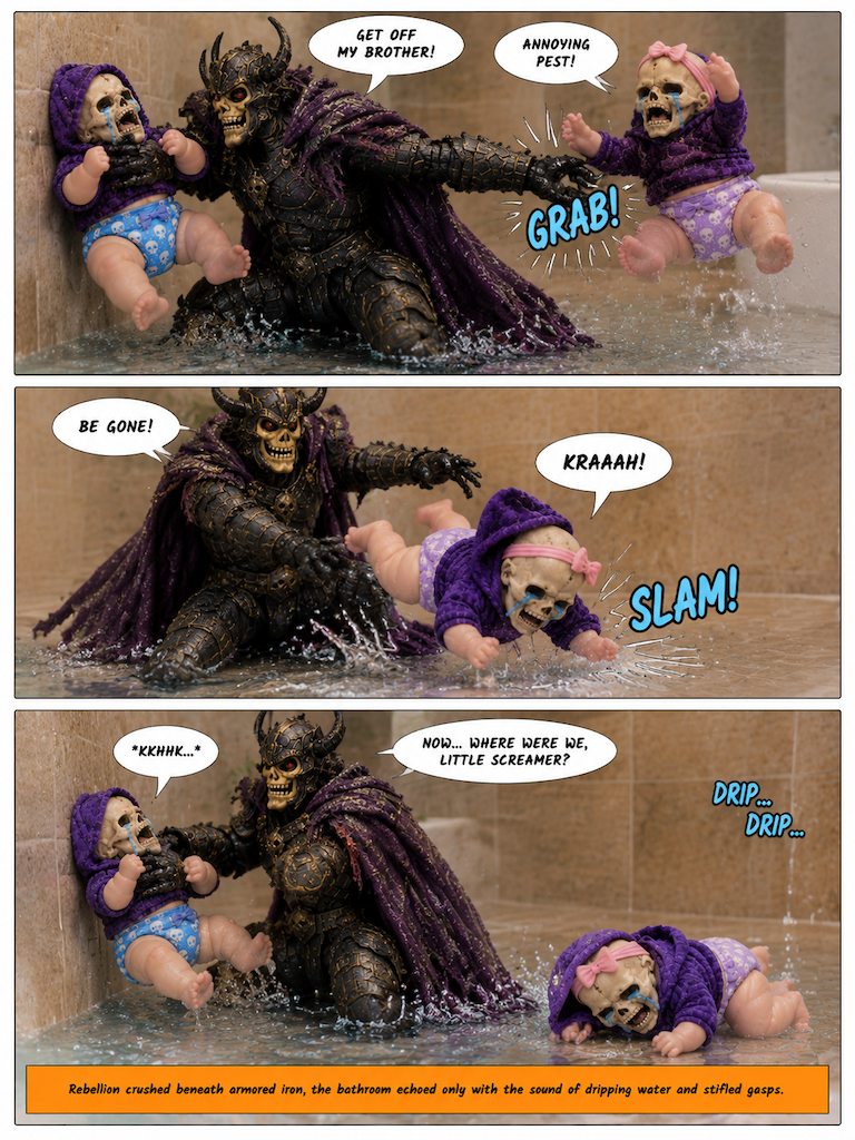 Bathtime Tyranny (page 16 of 28)