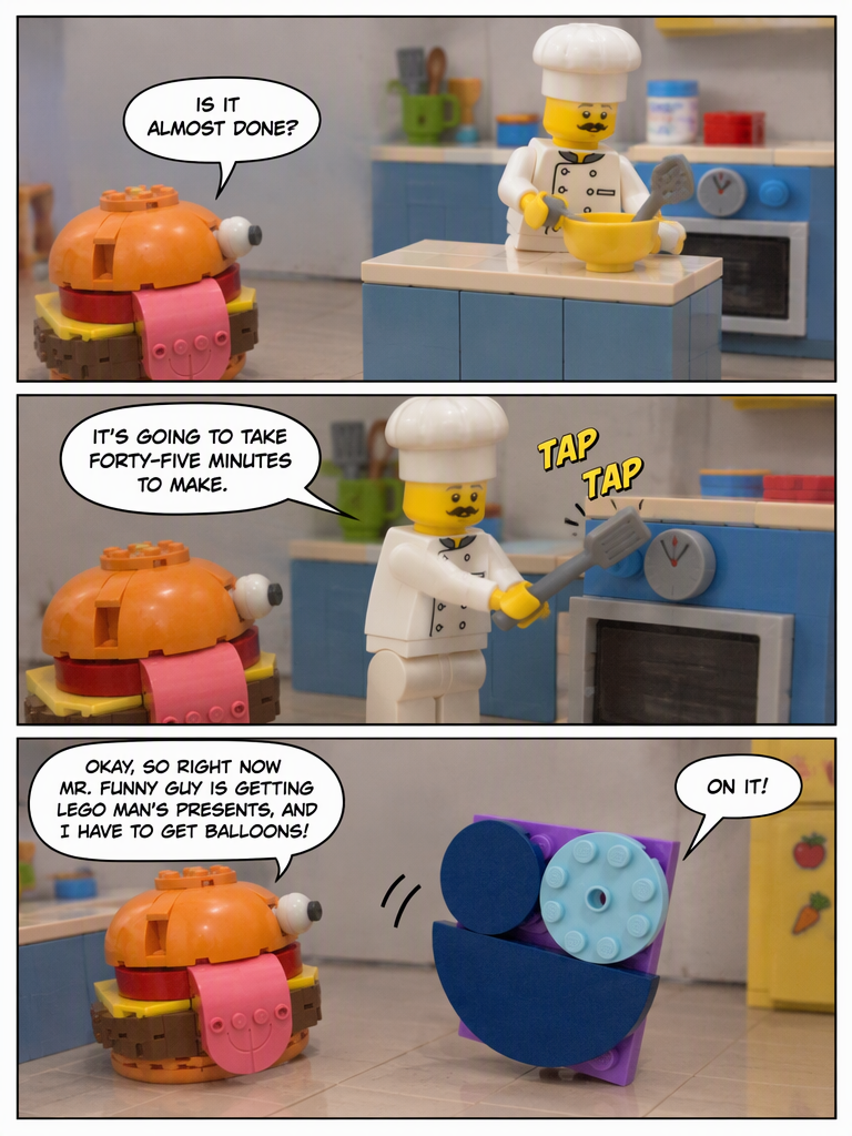 Birthday Rush for Lego Man (page 2 of 4)