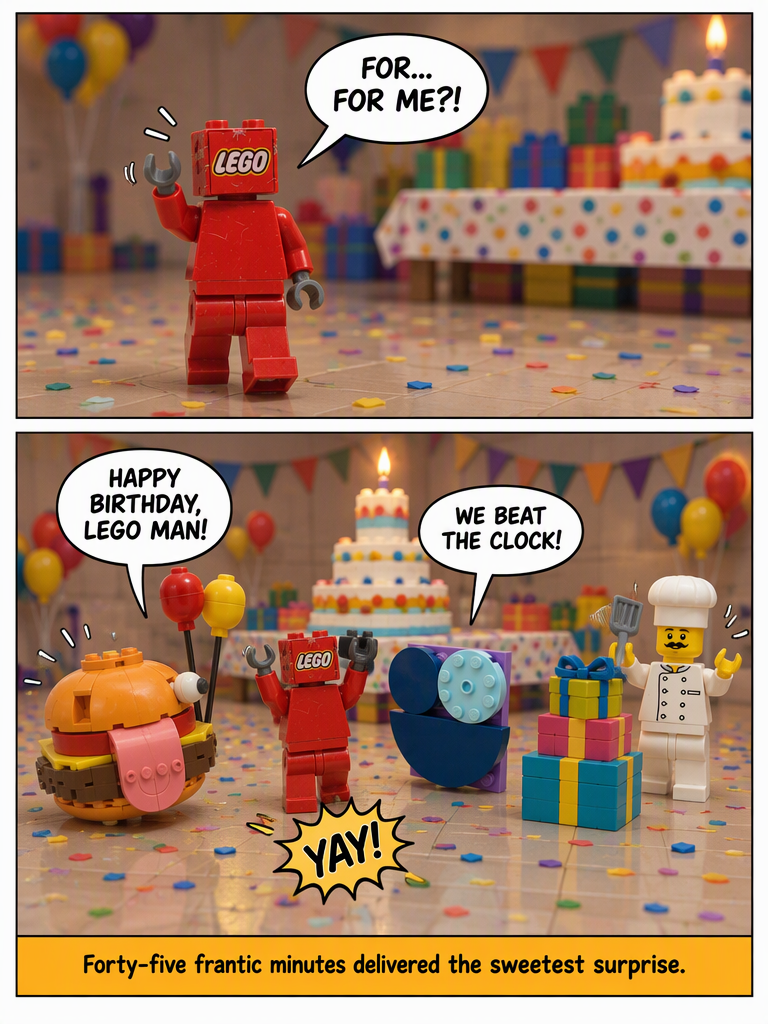 Birthday Rush for Lego Man (page 4 of 4)