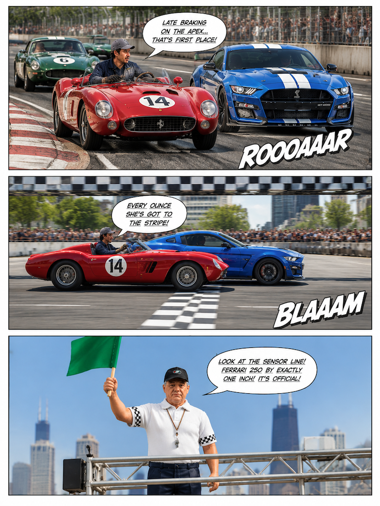 The LeMans Race Downtown Bronzeville, Indiana (page 3 of 4)