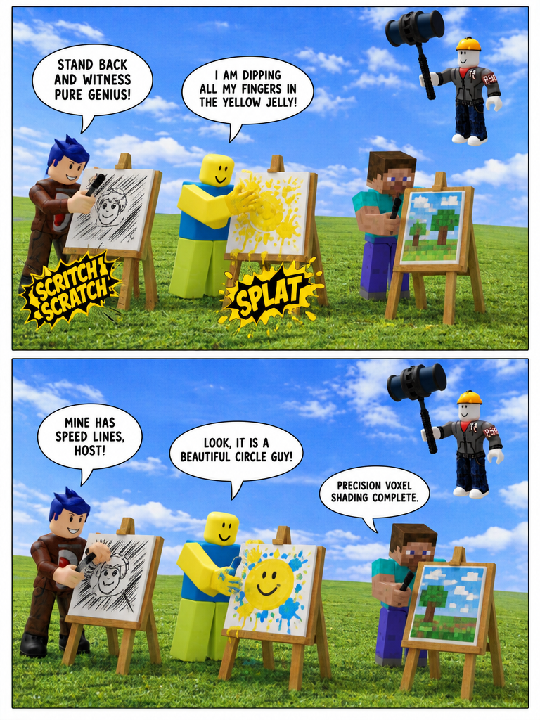 Do Challenges for a Roblox Card: Episode 6 - The Portrait Challenge (page 5 of 8)