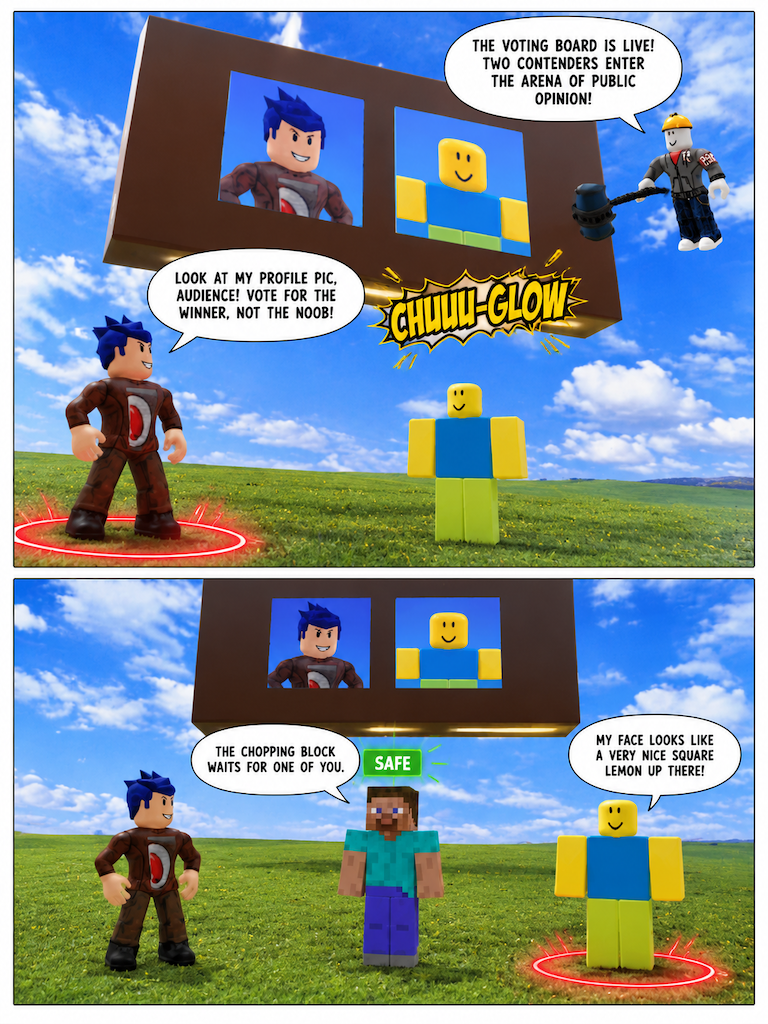 Do Challenges for a Roblox Card: Episode 6 - The Portrait Challenge (page 7 of 8)