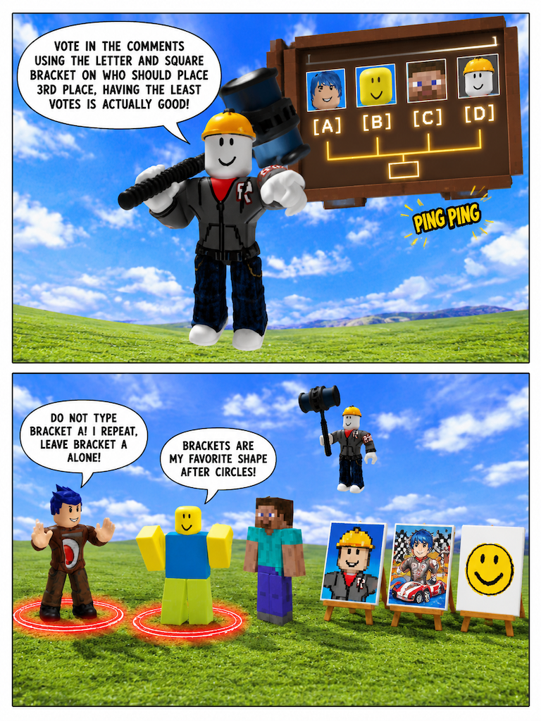Do Challenges for a Roblox Card: Episode 6 - The Portrait Challenge (page 8 of 8)