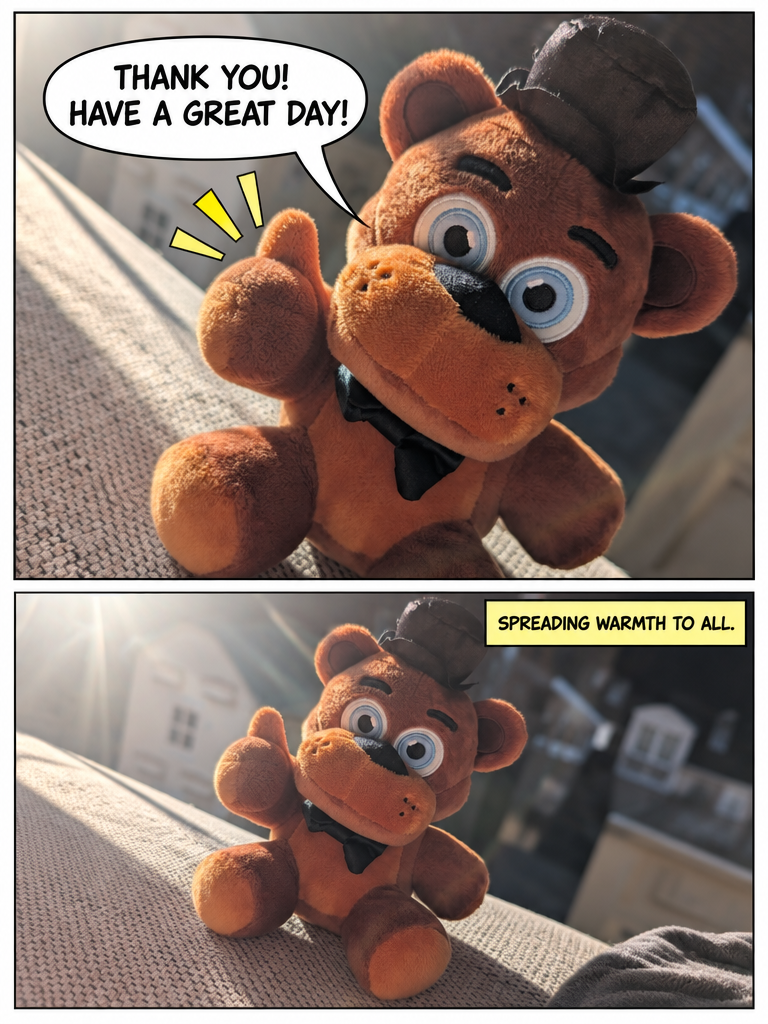 A Sunny Greeting for the Followers (page 4 of 4)