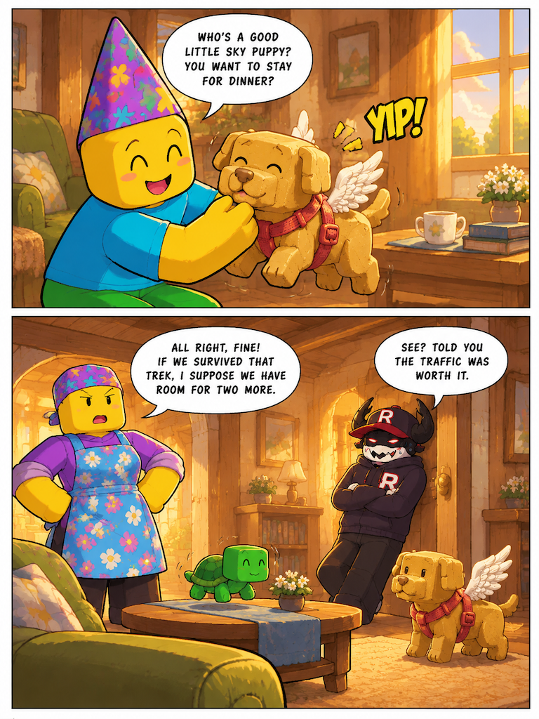 Airborne Strays at the Front Door (page 4 of 4)