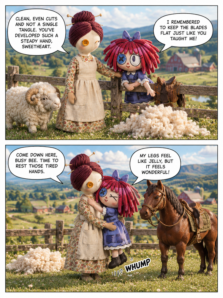 A Mother's Welcome at Midday (page 2 of 4)