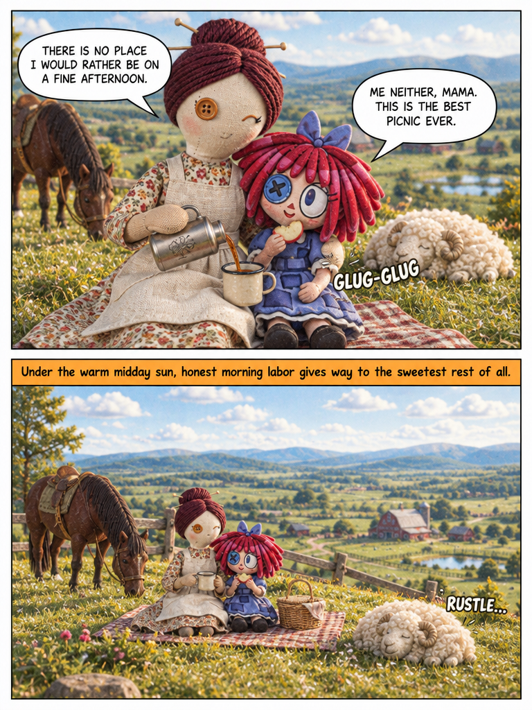 A Mother's Welcome at Midday (page 4 of 4)