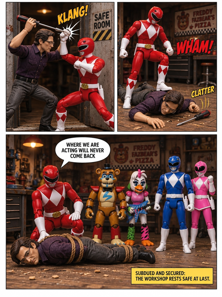 why are the Rangers are in different universe (page 4 of 4)