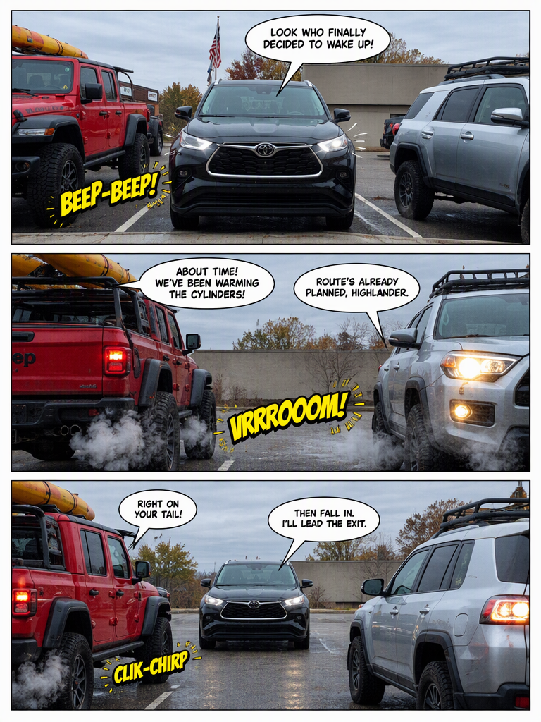 Morning Stroll in the Lot (page 2 of 4)