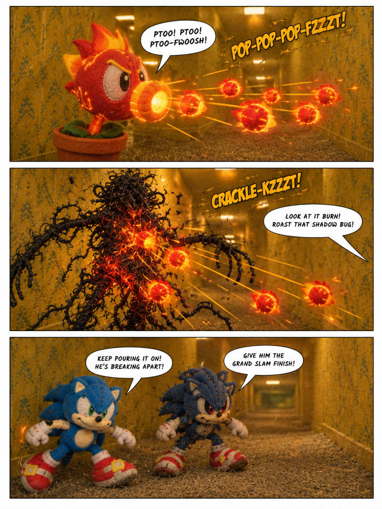 Blazing Retaliation in the Backrooms (page 3 of 4)