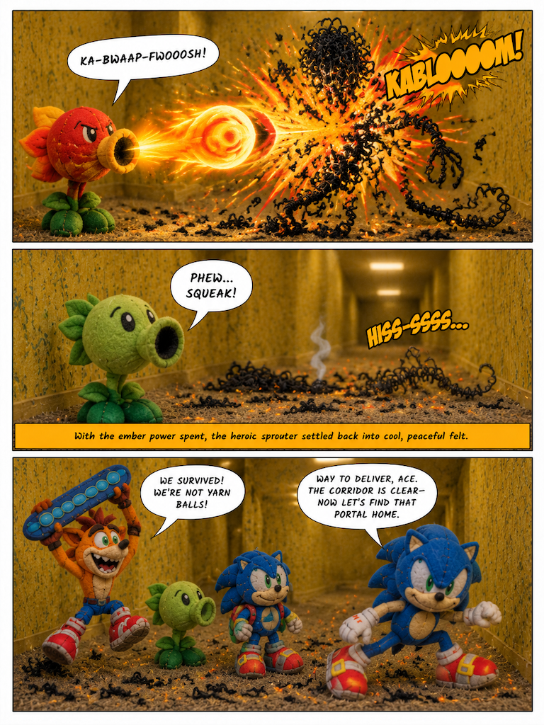 Blazing Retaliation in the Backrooms (page 4 of 4)