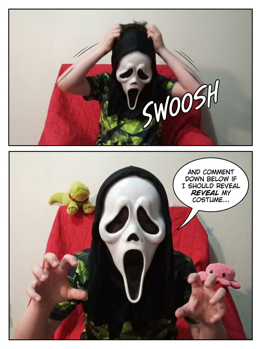 should I continue my ghost face series (page 3 of 4)