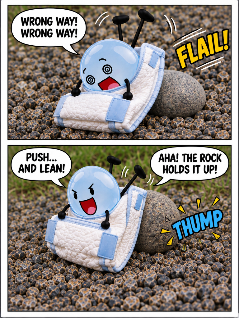 Cute Baby Bubble's Fresh Start (page 2 of 4)
