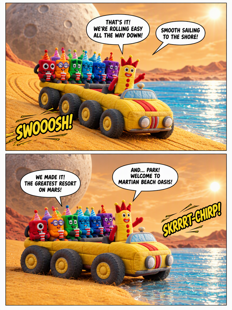 Martian Beach Day (page 3 of 4)