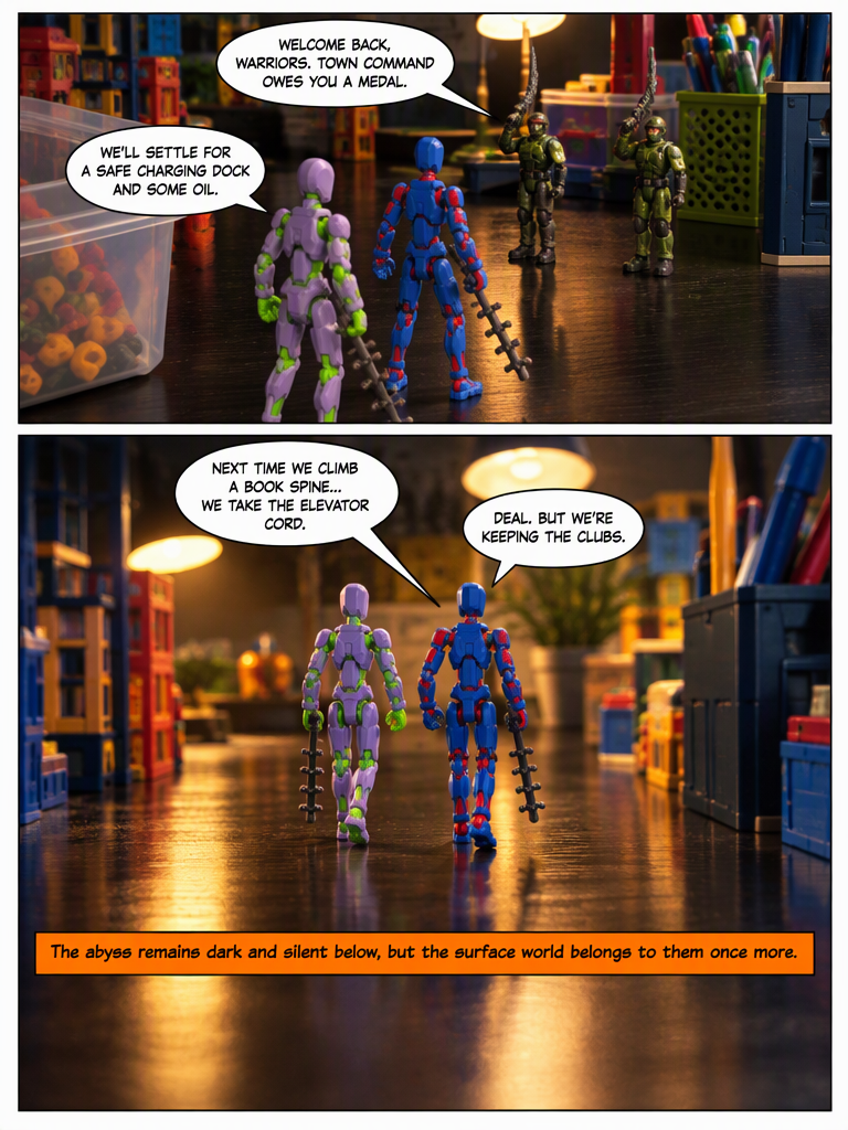 Return to the Upper Surface (page 4 of 4)