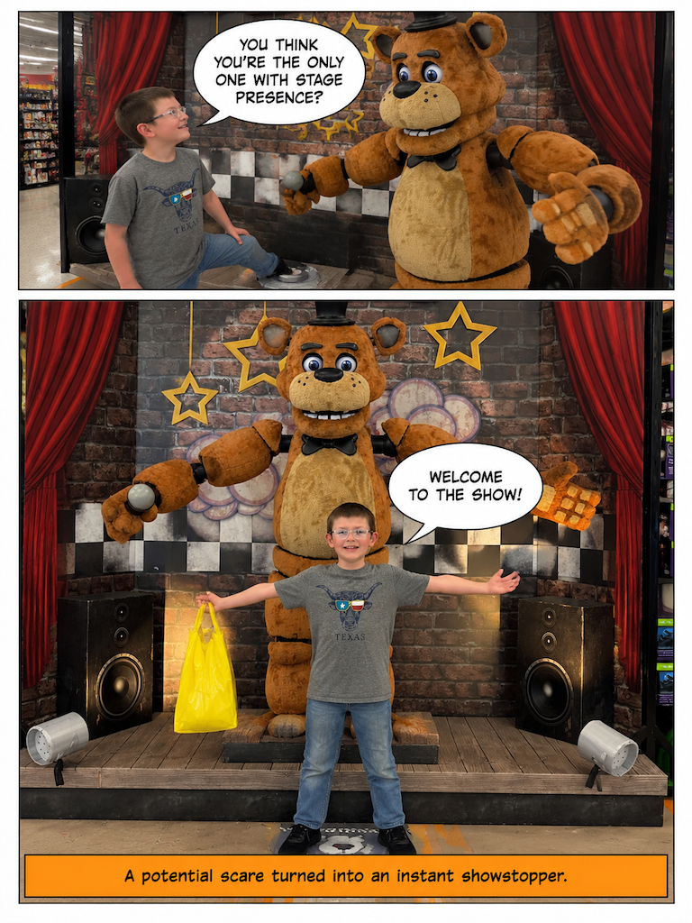 Stage Show Encounter (page 3 of 4)