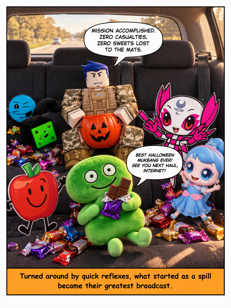 Halloween Car Mukbang Chaos (page 4 of 8)