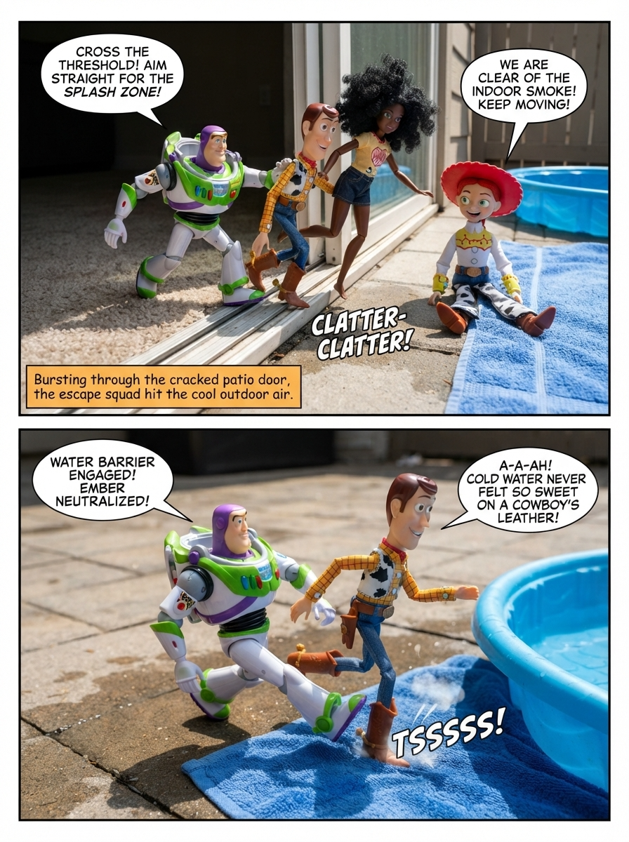 Escape from the Fire Play (page 3 of 4)