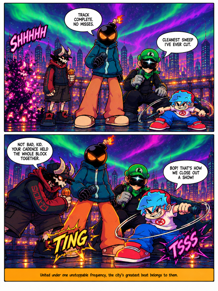 Neon Beatdown Against the Glitch (page 4 of 8)