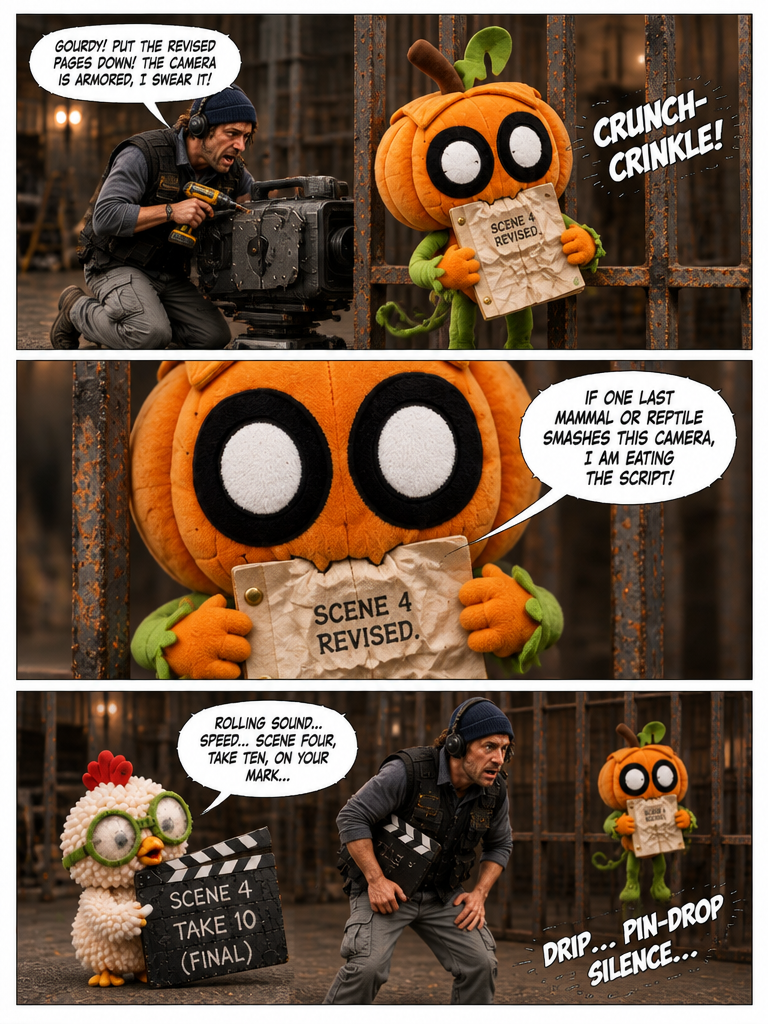 Scene Four, Take Ten: Armored Up (page 4 of 4)