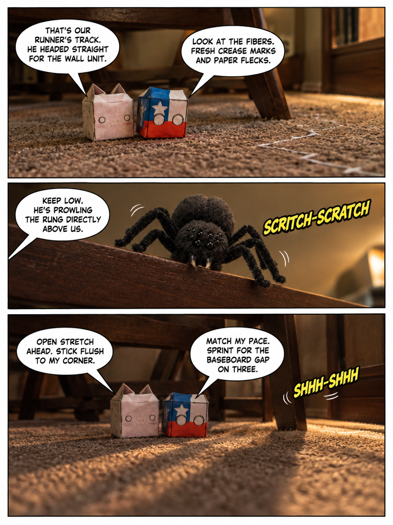 The Tabletop Spider Escape (page 5 of 20)