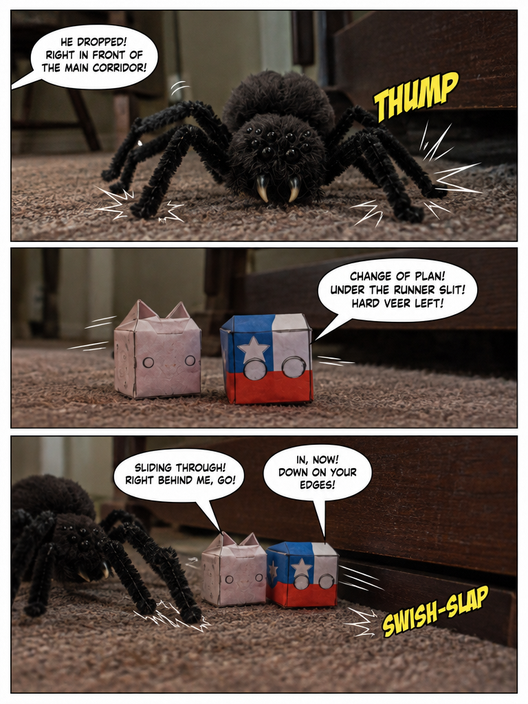 The Tabletop Spider Escape (page 6 of 20)