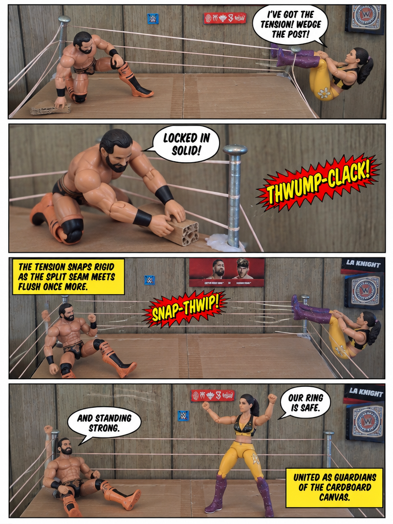Reinforcing the Canvas (page 4 of 4)
