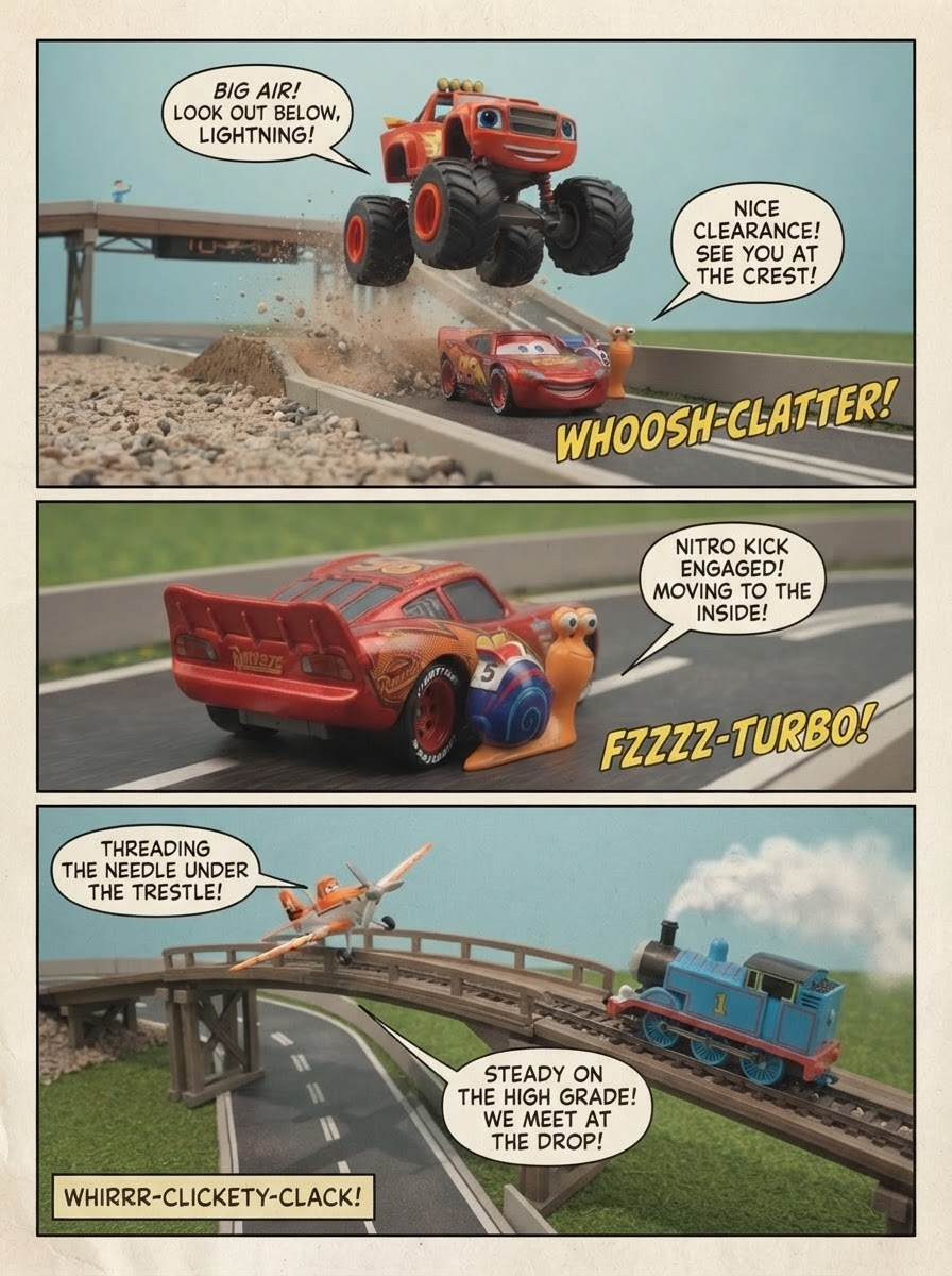 Crossworld Dash: Overtime Lap (page 3 of 4)