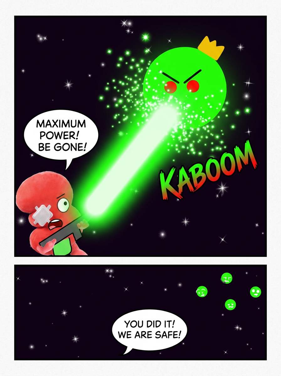 Space Virus Cleansing EP 2 defeating the viruses (page 4 of 4)