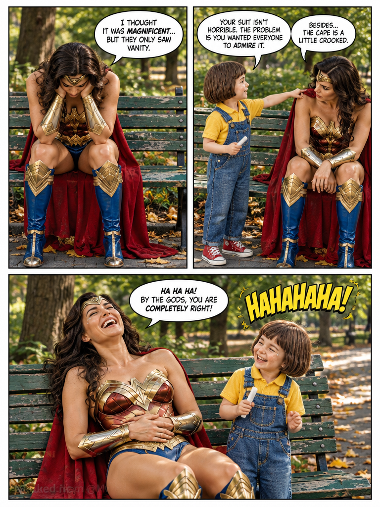 Wonder Woman's New Suit (page 3 of 4)