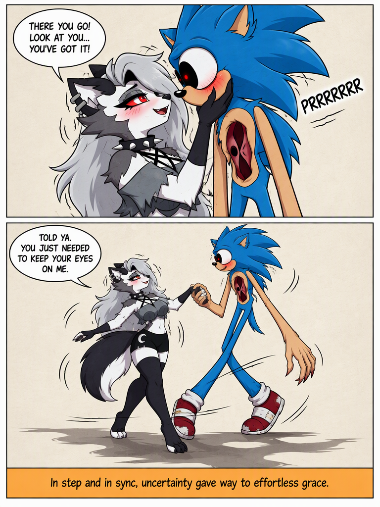 loona teaches EYX how to dance. (page 4 of 4)
