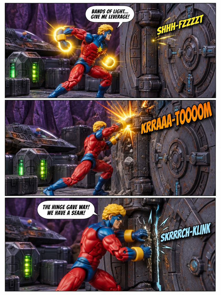 Captain Marvel  - Breaching the Storm Core  - Comic Story part 20 (page 2 of 4)