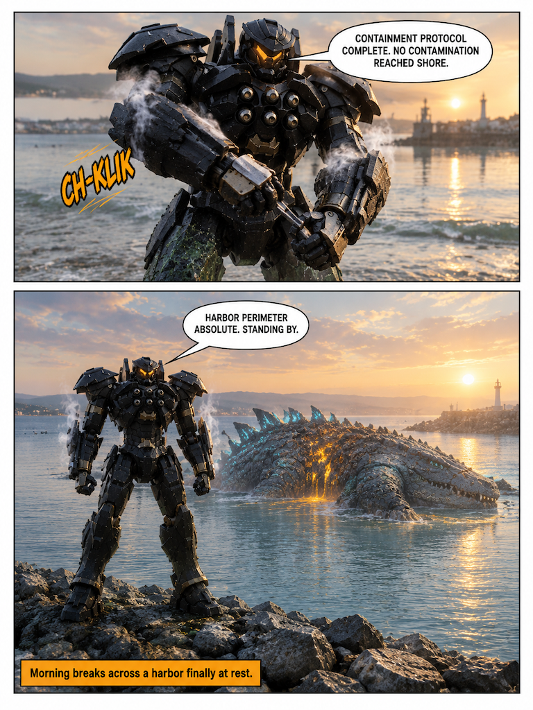 Clean Sweep at Sunrise (page 4 of 4)