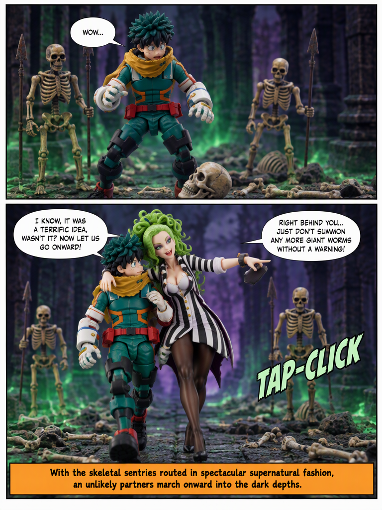 Deku and beetlejuice in Showtime in the Underworld (page 4 of 4)