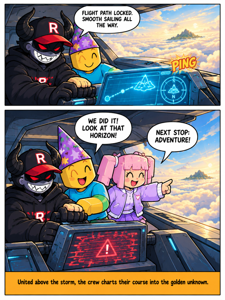 Through the Squall into Golden Skies (page 4 of 4)