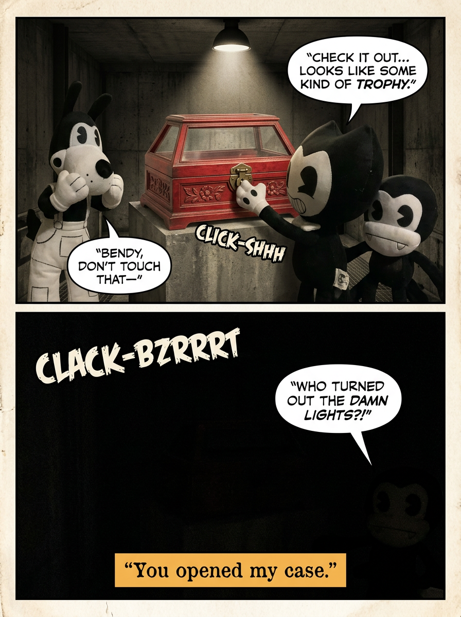 BENDY AND FRIENDS IN POPPY PLAYTIME (page 4 of 4)