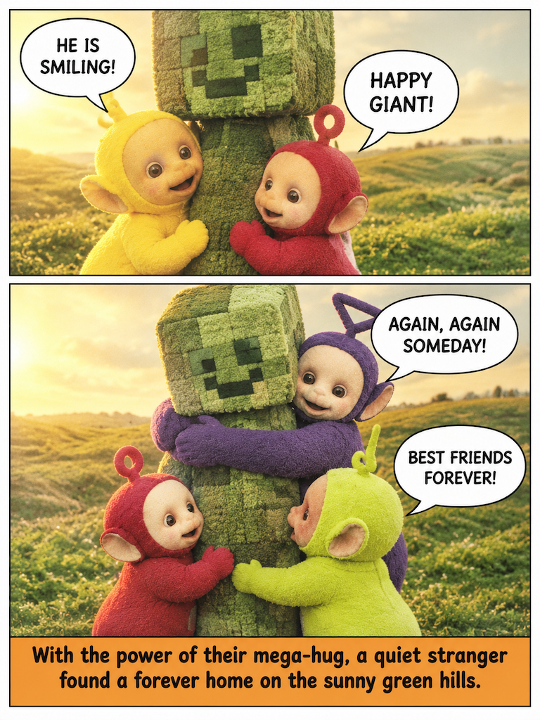 A Giant Green Visitor (page 4 of 4)