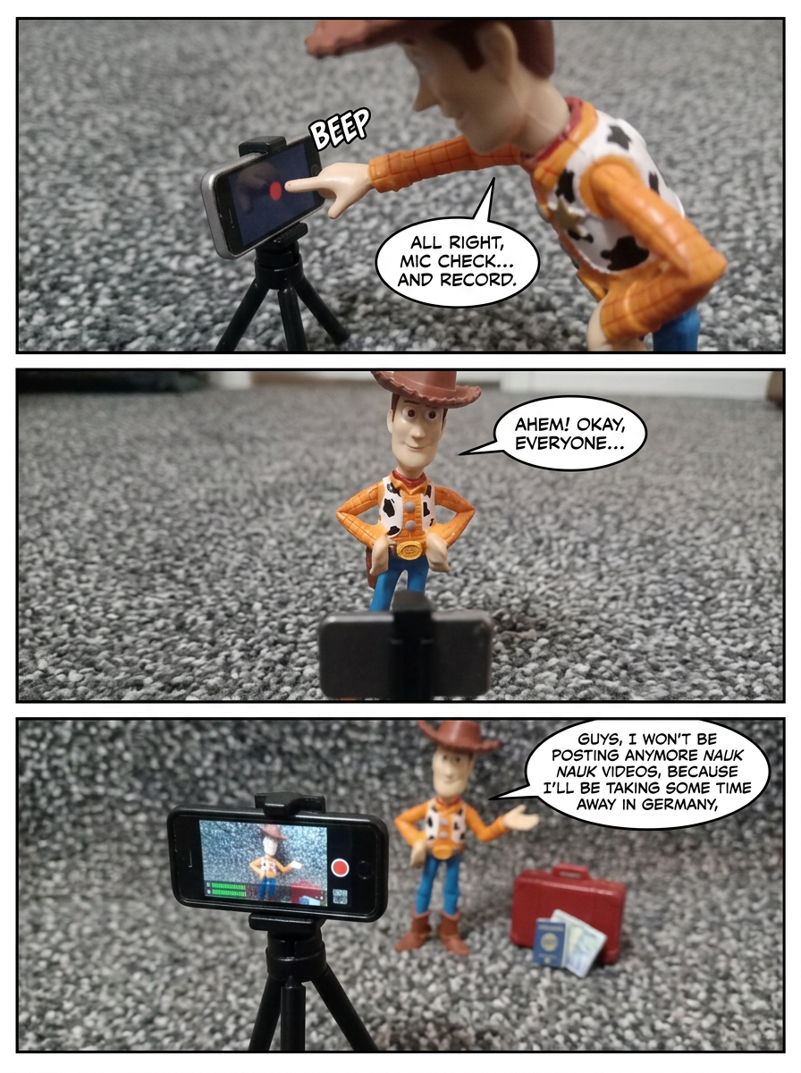 A Quick Update from the Carpet. 'Woody&Friends series' episode 1 season 1. (page 1 of 4)