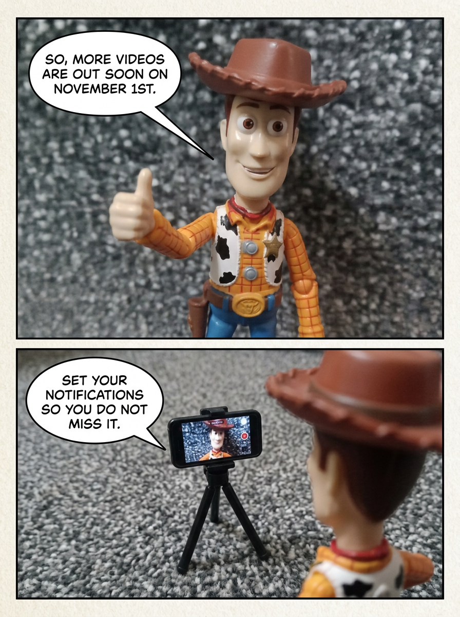 A Quick Update from the Carpet. 'Woody&Friends series' episode 1 season 1. (page 3 of 4)