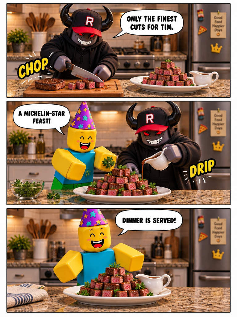 Gourmet Dinner for Lil Tim (page 3 of 4)