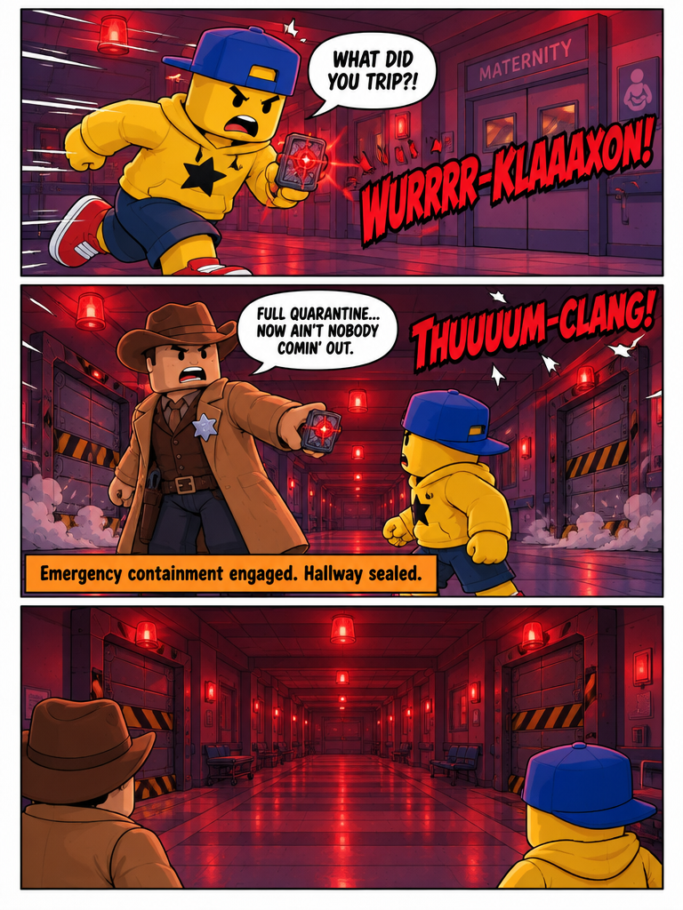 Corridor Lockdown (page 2 of 4)