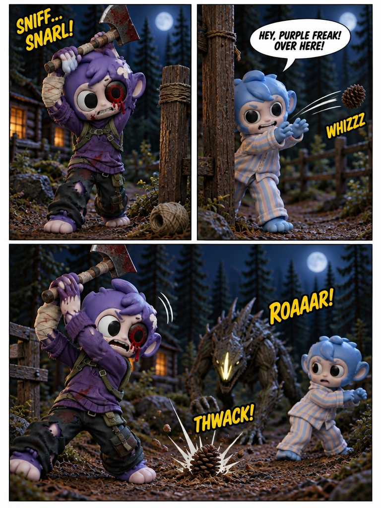 Night Mischief and the Cleaving Blade (page 3 of 4)