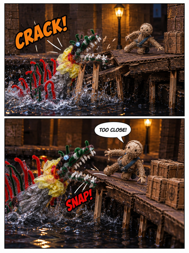 Ambush along the Cardboard Canal (page 3 of 4)