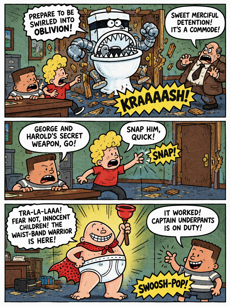 captain underpants and the Attack of the Talking Toilets (page 2 of 4)