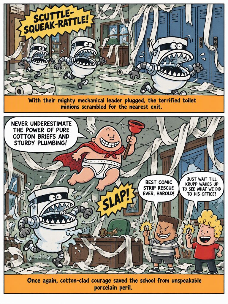 captain underpants and the Attack of the Talking Toilets (page 4 of 4)
