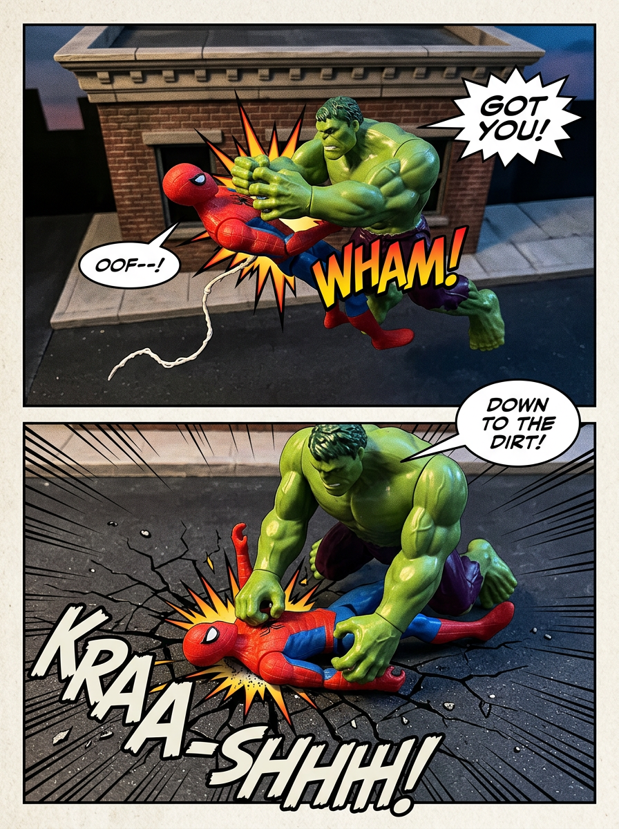 Rooftop Pursuit Down to Asphalt (page 3 of 4)