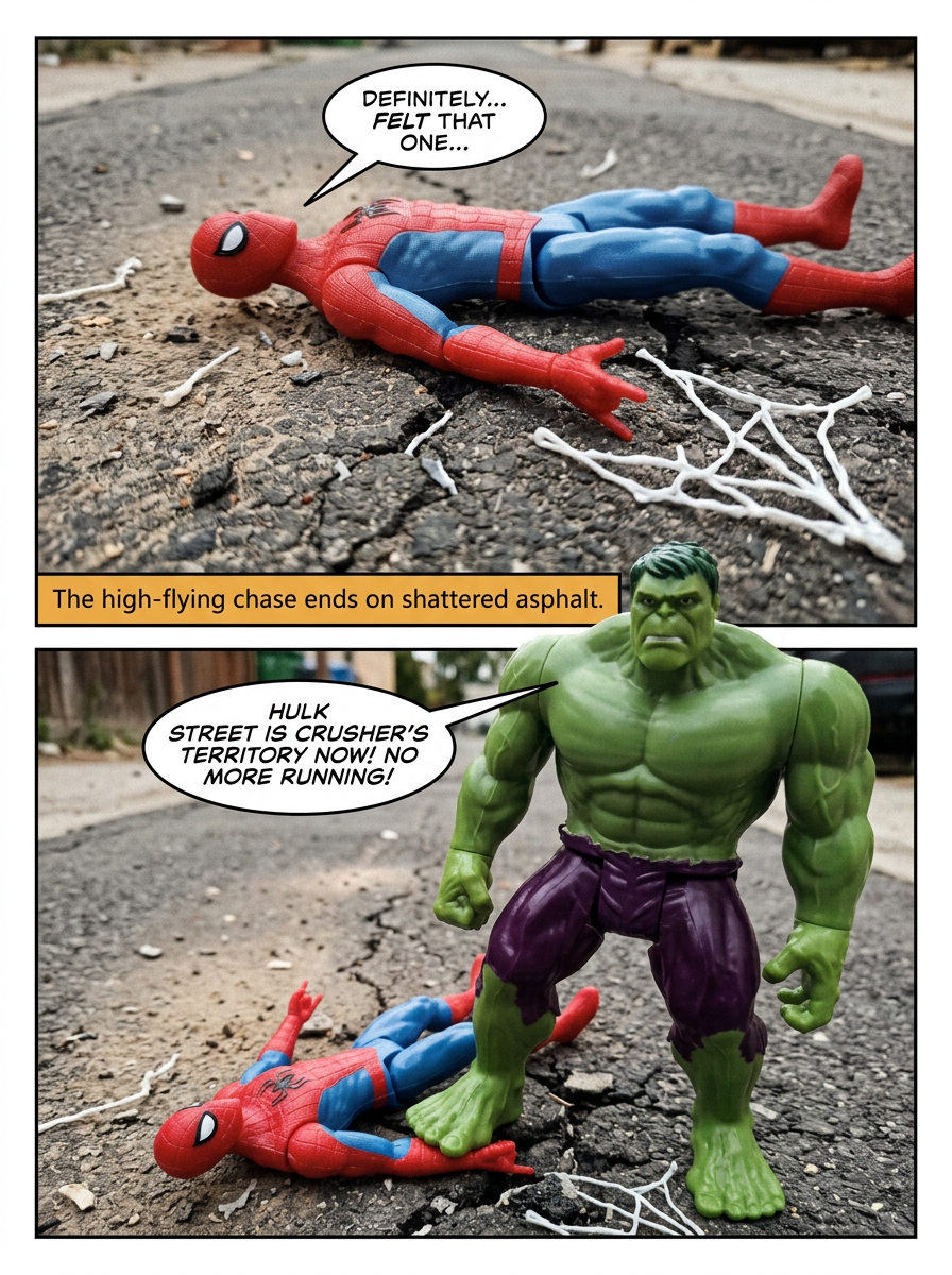 Rooftop Pursuit Down to Asphalt (page 4 of 4)