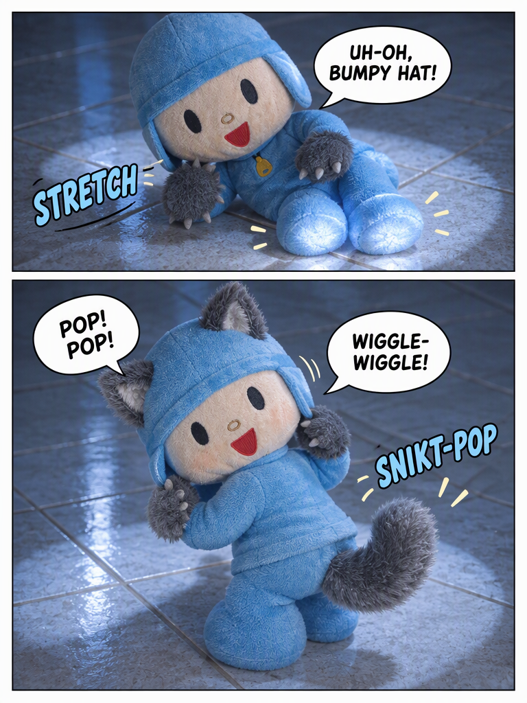 pocoyo turns into a werewolf boy (page 2 of 4)